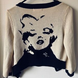 Betsy Johnson Marilyn Monroe cardigan